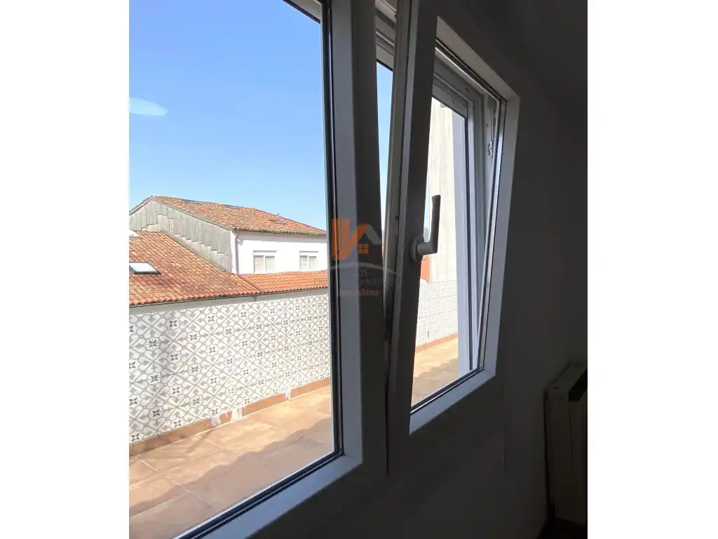 Terrassa de Apartament de lloguer en Santiago de Compostela  amb Terrassa i Moblat
