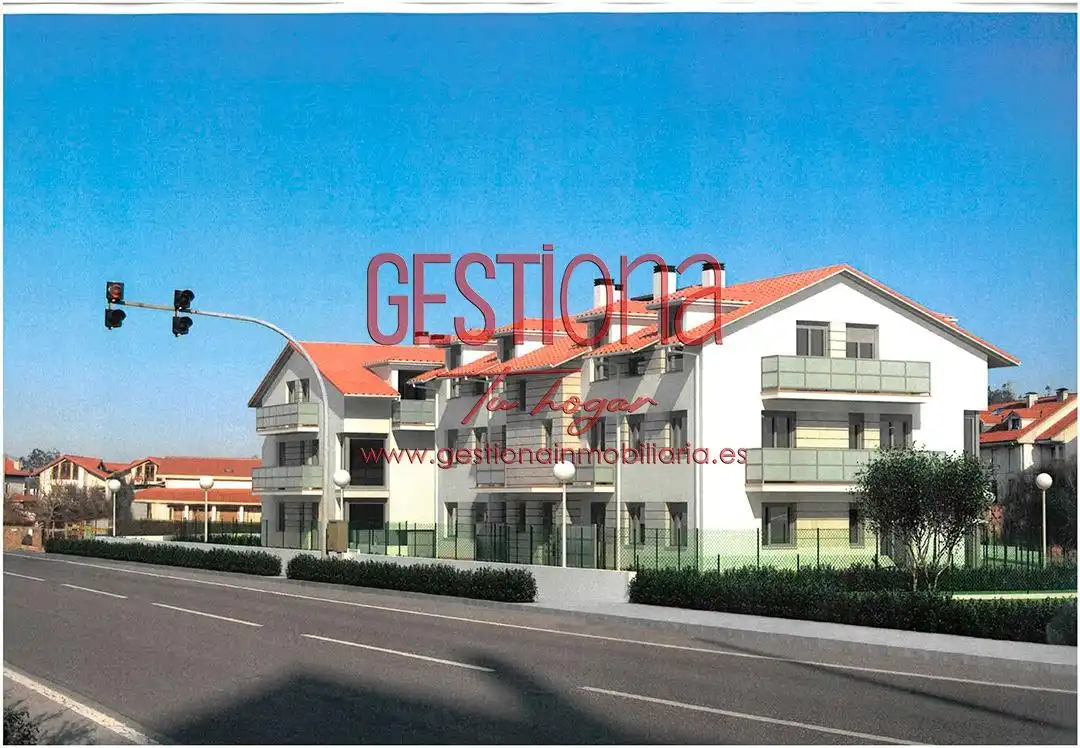Vista exterior de Apartamento en venta en Cabezón de la Sal con Calefacción, Jardín privado y Trastero