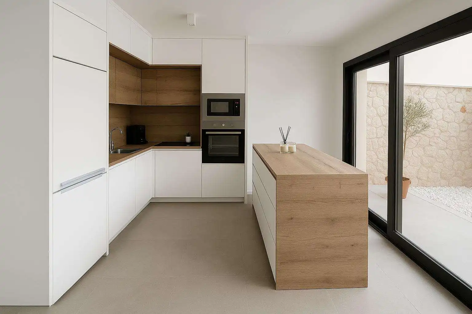 Kitchen of Detached homes for sale in Marratxí  with Air Conditioner, Heating and Parquet flooring