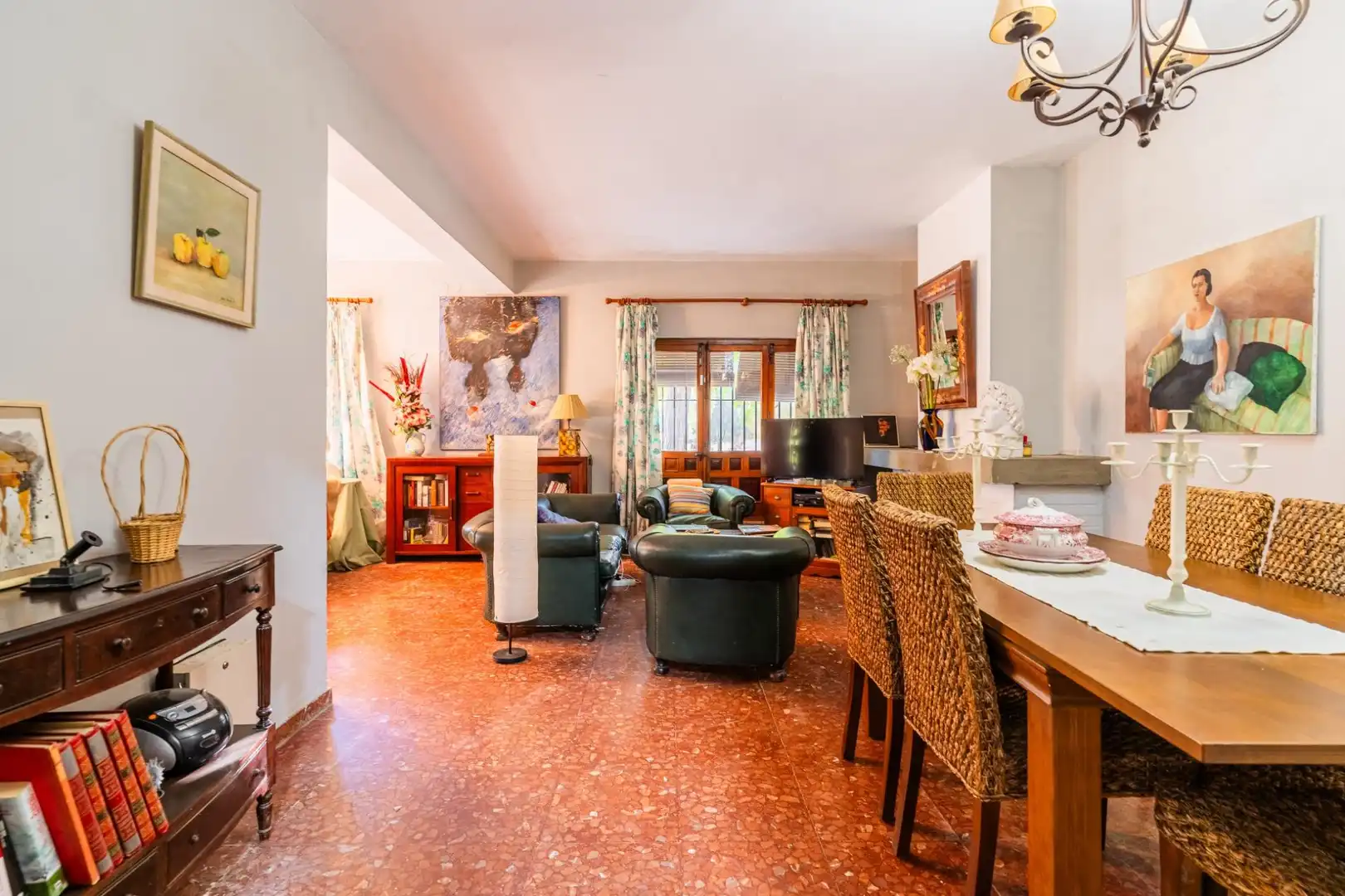 Living room of Houses for sale in Jerez de la Frontera  with Private garden