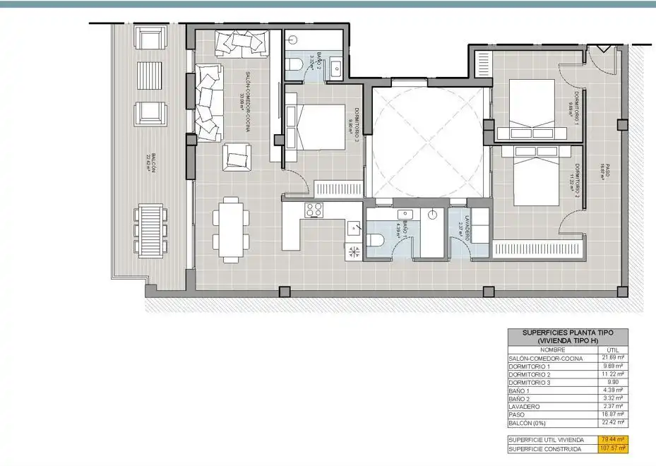 Penthouse with pool for sale in Playa del Acequión, Náufragos y Rocío del Mar, imagen 15