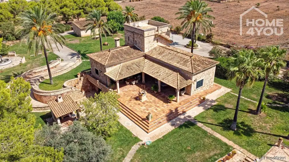Exterior view of Houses for sale in Ses Salines  with Air Conditioner, Heating and Terrace