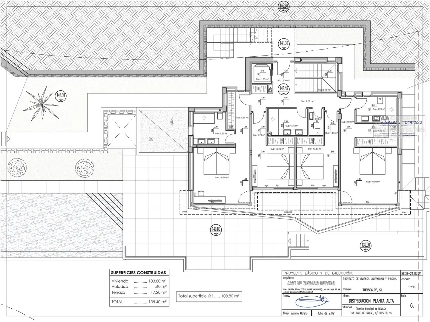Villa con piscina in vendita a La Fustera, imagen 14