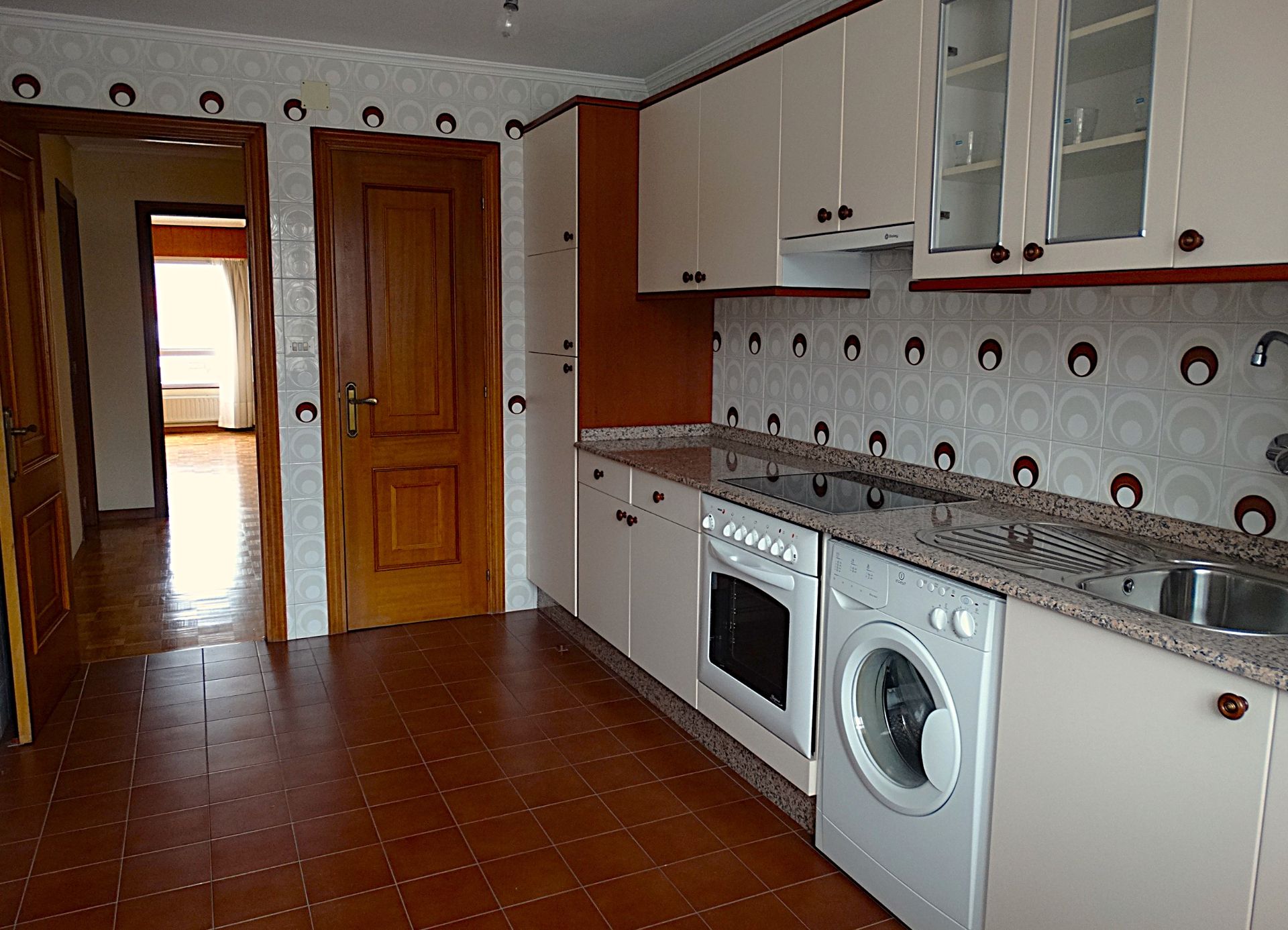 Kitchen of Flat for sale in Mugardos  with Heating, Parquet flooring and Terrace
