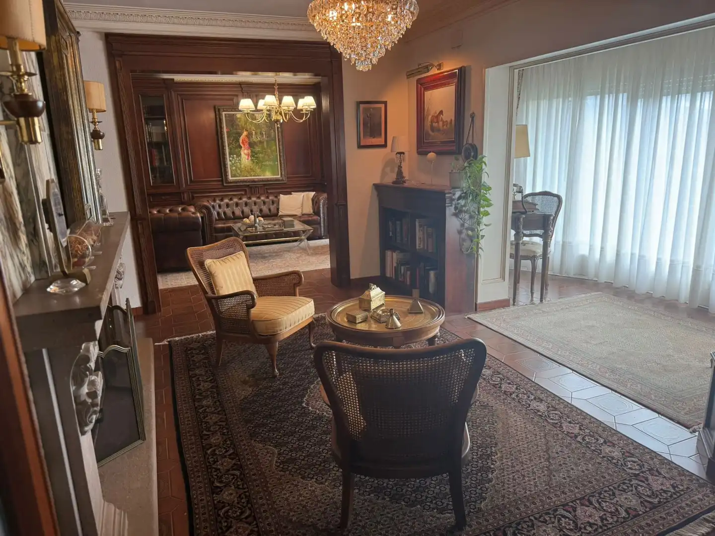 Living room of Houses for sale in Sant Celoni  with Air Conditioner, Heating and Private garden