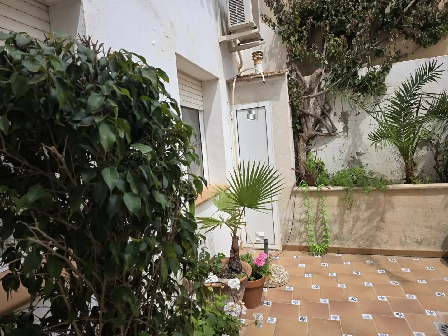 Terrasse von Einfamilien-Reihenhaus zur Miete in San Javier mit Klimaanlage, Möbliert und Ofen