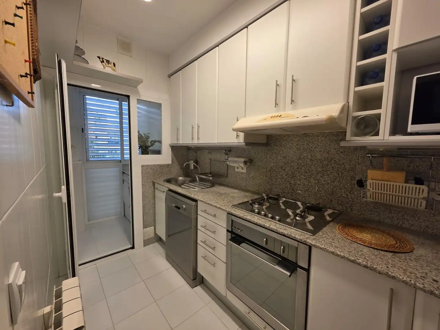 Cuina de Apartament en venda en Sitges amb Calefacció, Jardí privat i Terrassa