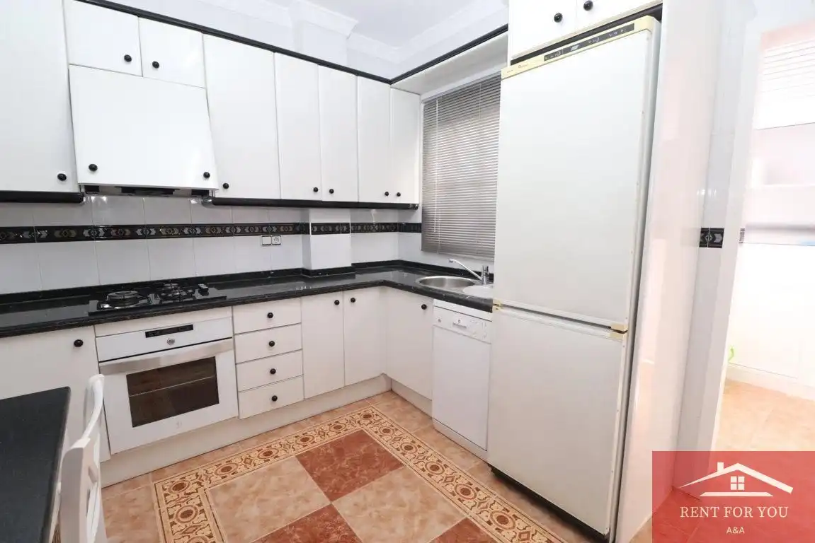 Kitchen of Flat for rent in Alhaurín El Grande  with Air Conditioner, Furnished and Balcony