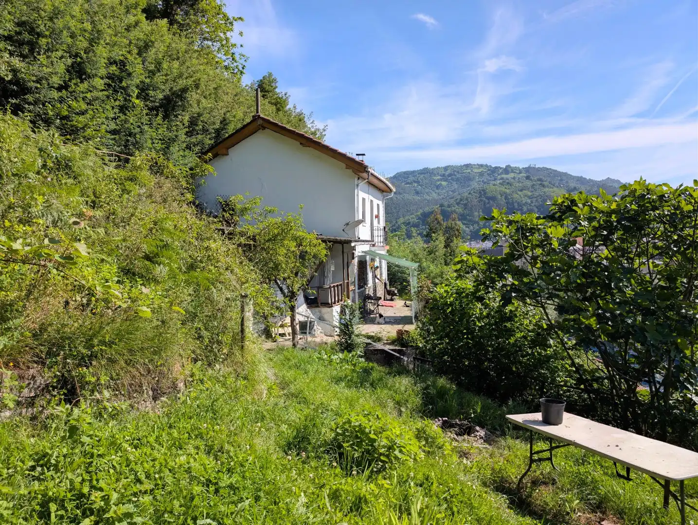 Jardín de Casa o chalet en venta en Mieres (Asturias) con Calefacción, Jardín privado y Terraza
