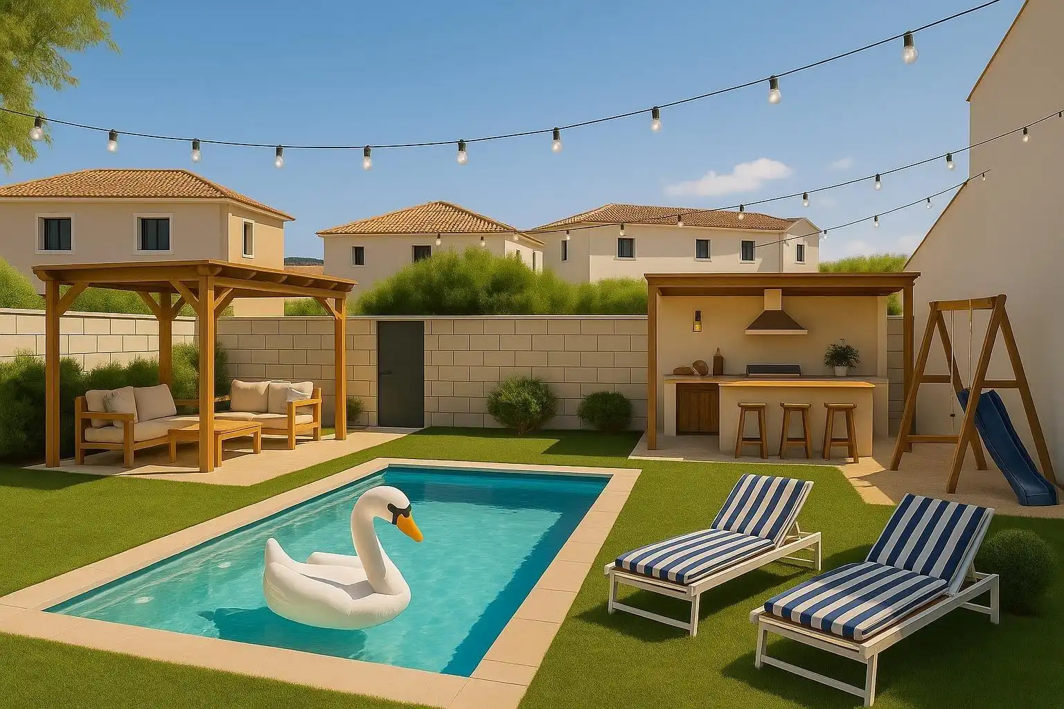 Swimming pool of Residential for sale in Don Álvaro
