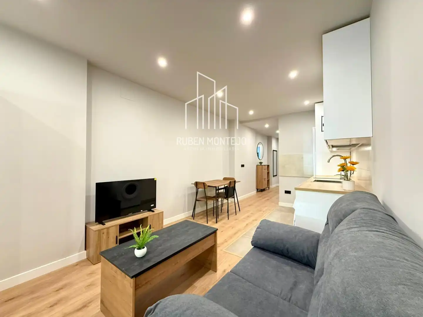 Living room of Apartments for rent in Salamanca  with Heating, Parquet flooring and Furnished