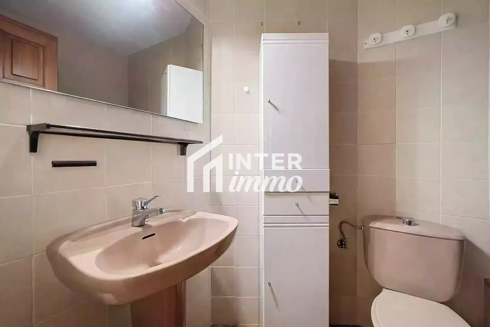 Baño de Apartamento en venta en Roses con Aire acondicionado, Terraza y Amueblado