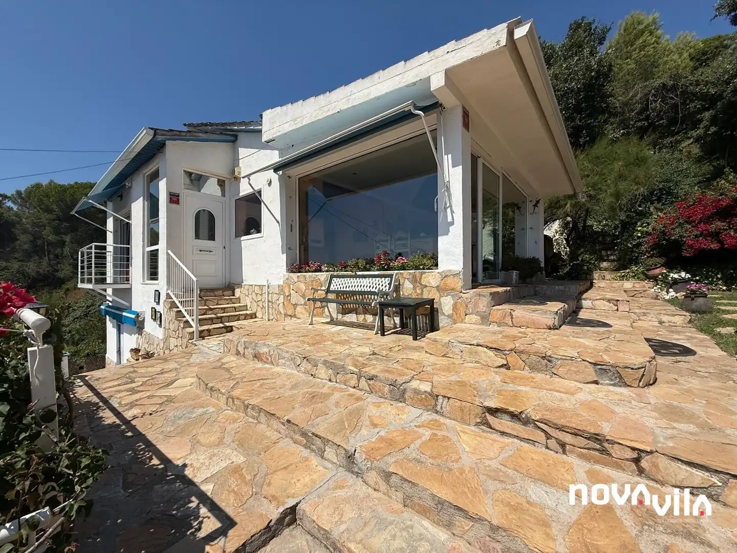 Exterior view of Houses for sale in Pineda de Mar  with Parquet flooring