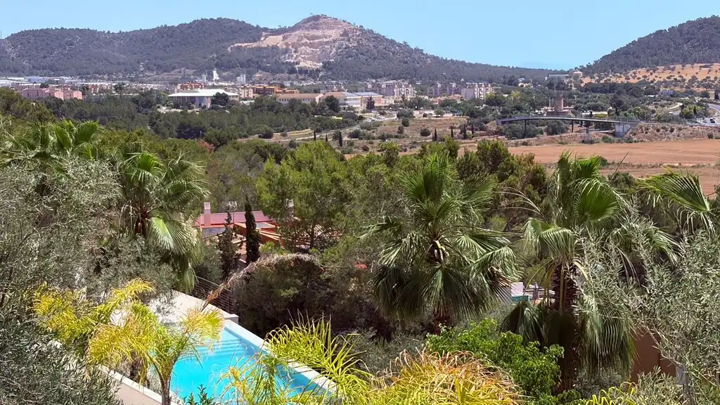 Vista exterior de Planta baja de alquiler en Calvià con Aire acondicionado, Calefacción y Terraza