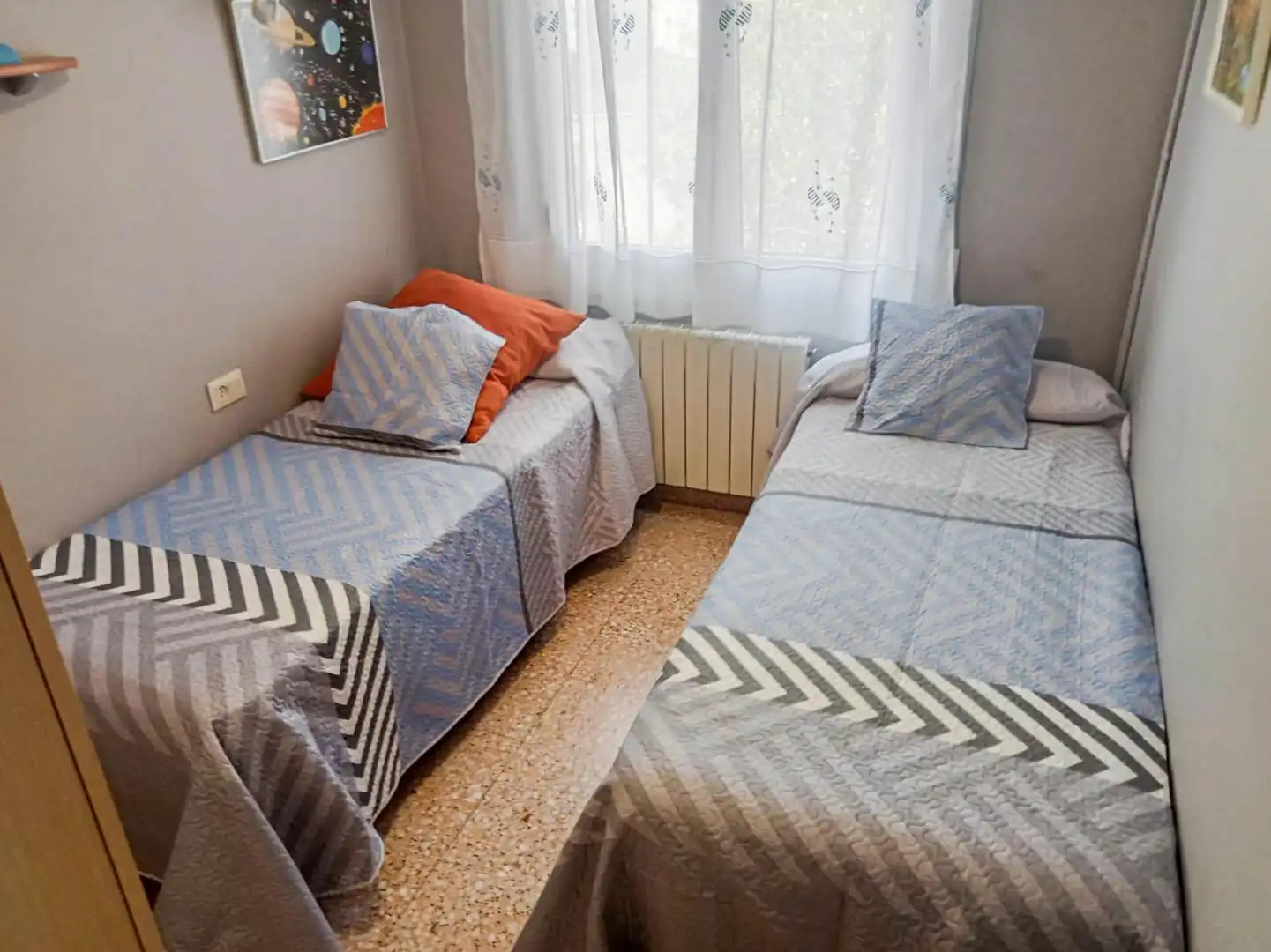 Bedroom of Flat for sale in Cunit  with Heating, Terrace and Storage room