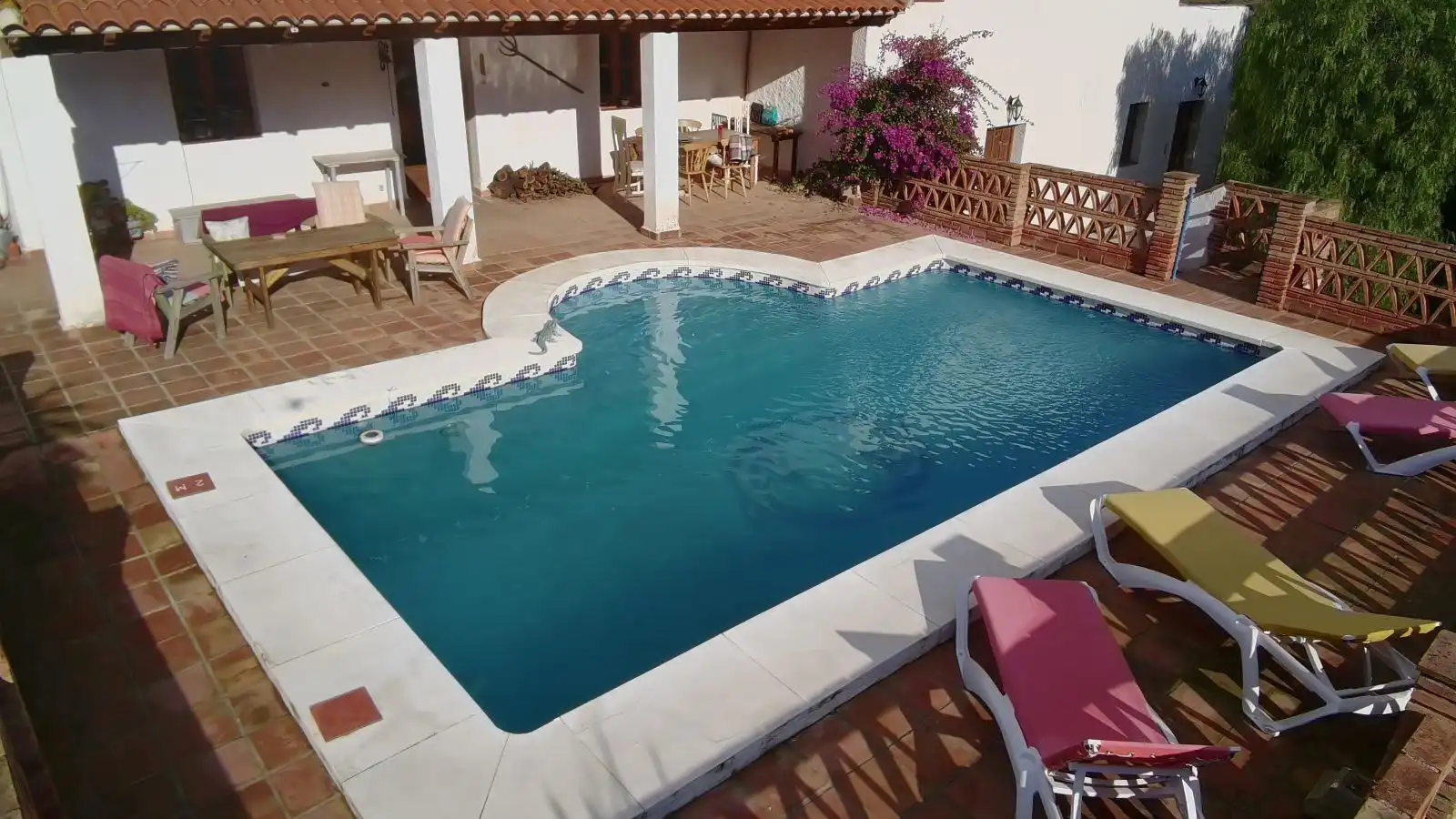Swimming pool of Country homes for sale in Álora  with Heating, Private garden and Terrace