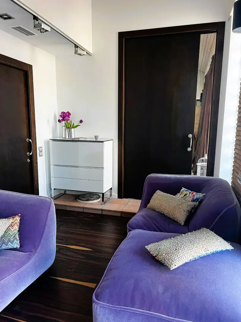Sala de estar de Ático en venta en Totana con Aire acondicionado, Calefacción y Parquet