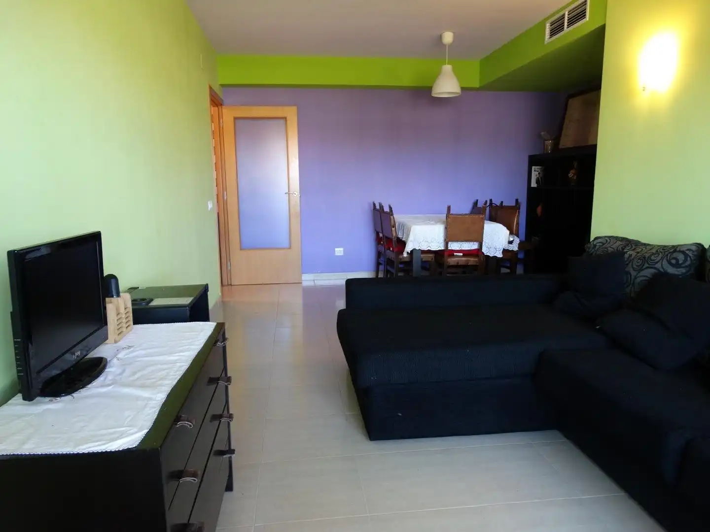 Living room of Flat for sale in L'Aldea  with Terrace
