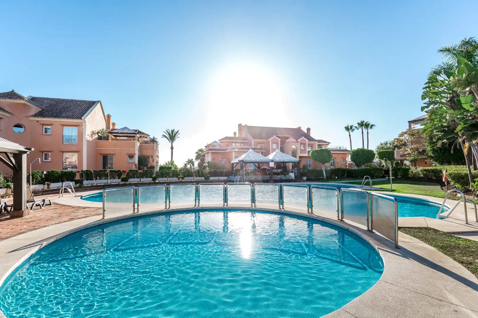 Swimming pool of Attic for sale in Marbella  with Terrace, Swimming Pool and Alarm