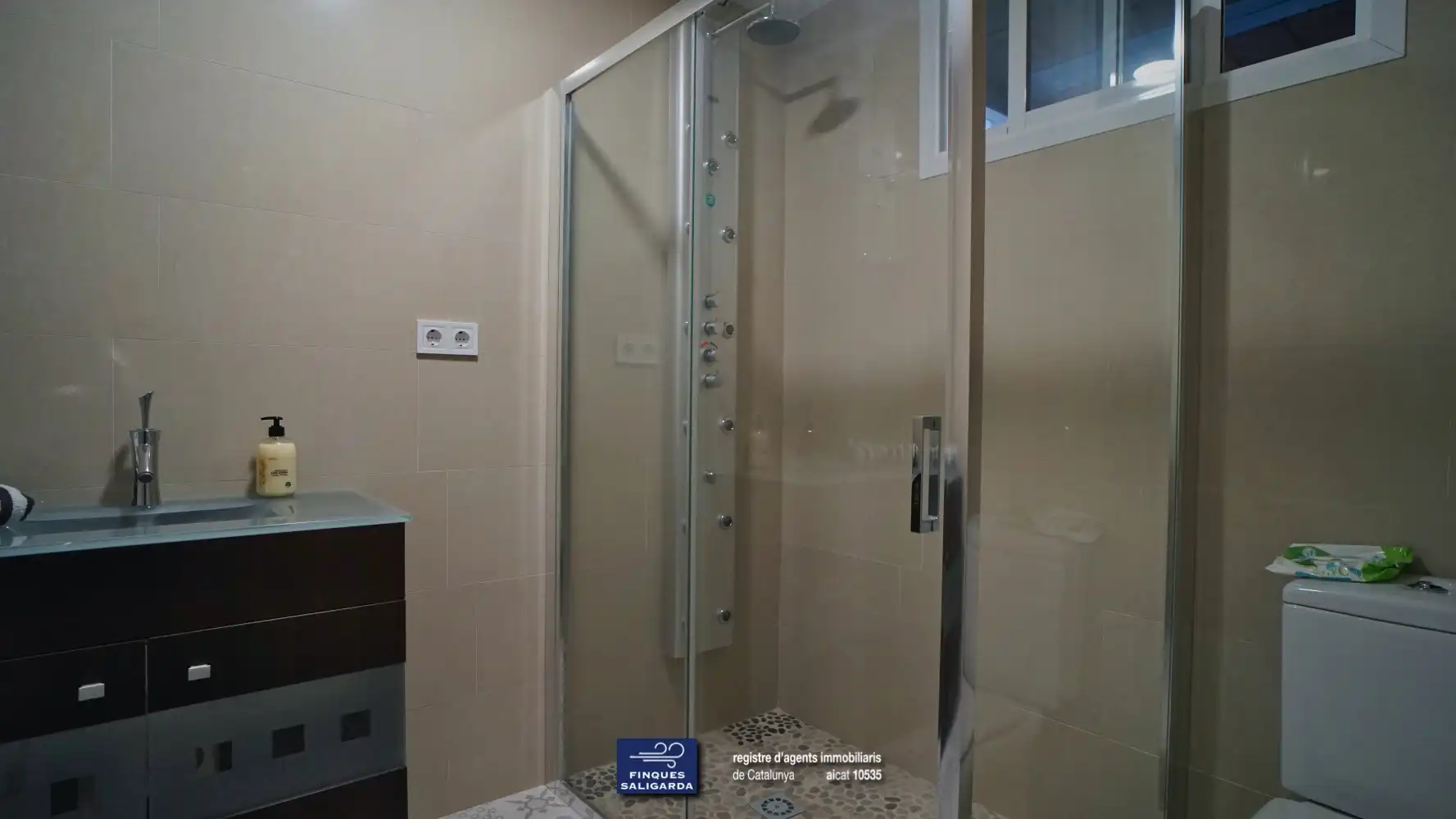 Baño de Casa o chalet en venta en Sant Martí de Centelles con Aire acondicionado, Calefacción y Terraza