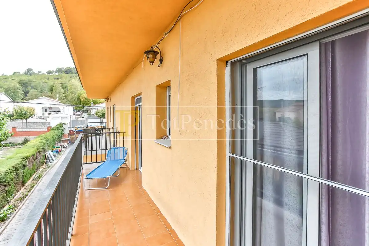 Balcony of Houses for sale in Torrelles de Foix  with Air Conditioner, Heating and Private garden