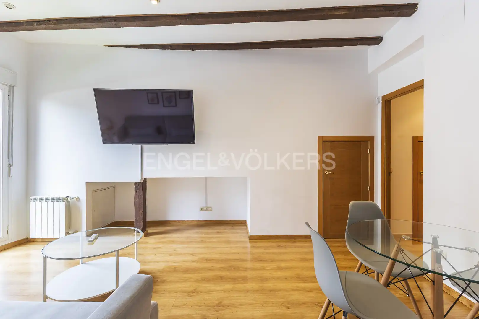 Sala de estar de Ático en venta en Madrid con Aire acondicionado, Calefacción y Terraza