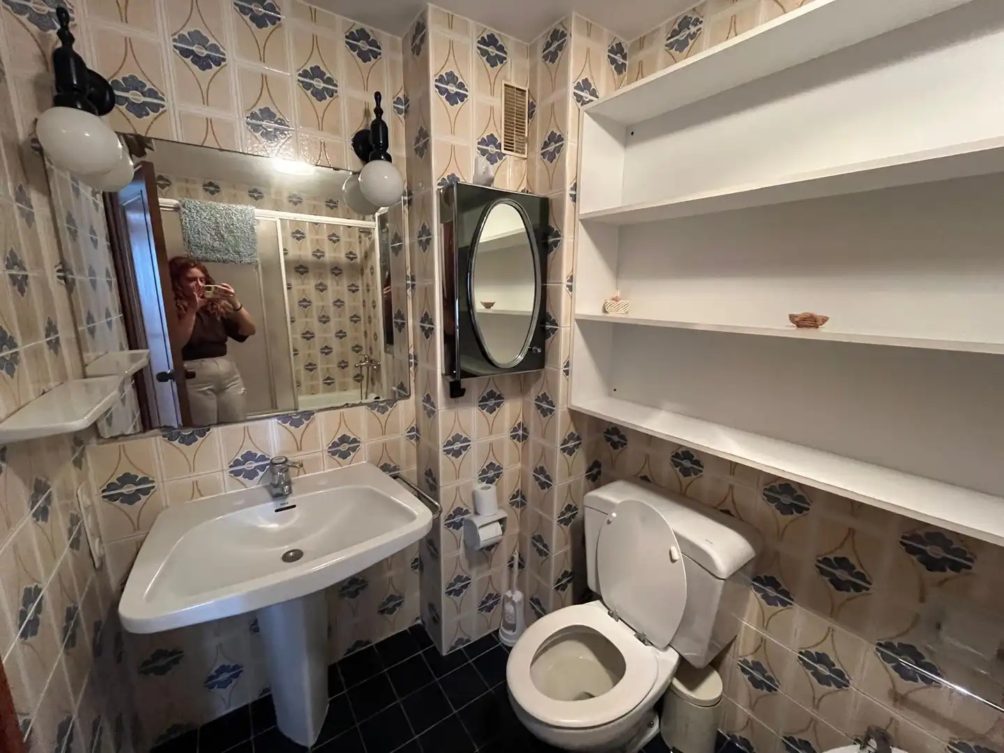 Baño de Apartamento en venta en Gandia con Terraza, Amueblado y Piscina comunitaria