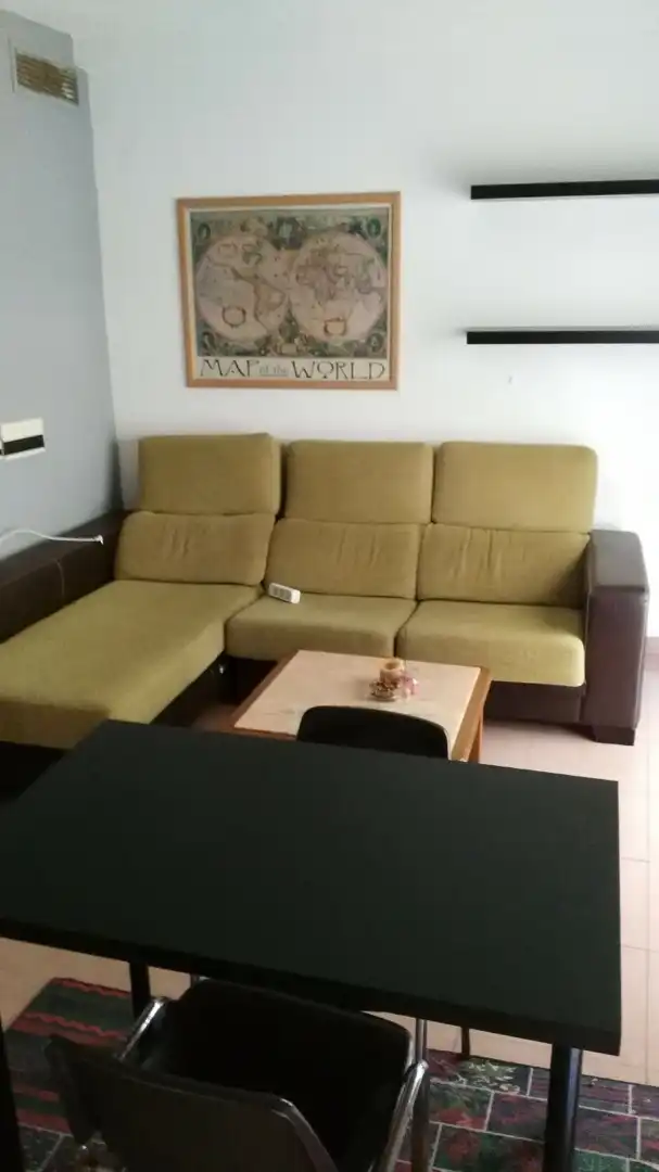 Wohnzimmer von Wohnungen zur Miete in Zaragoza mit Heizung, Möbliert und Ofen