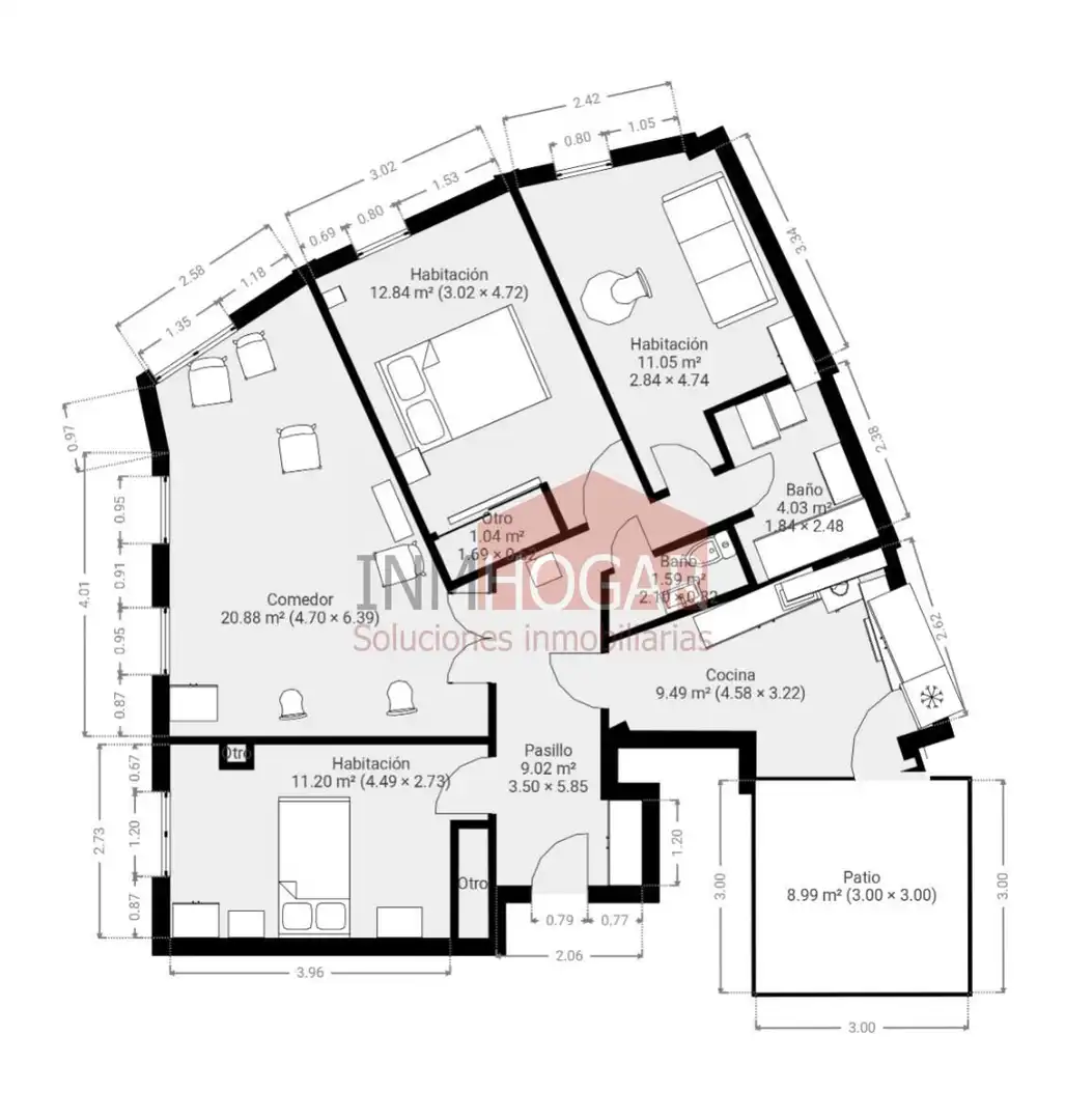 Piso con terraza en venta en Arévalo, imagen 29