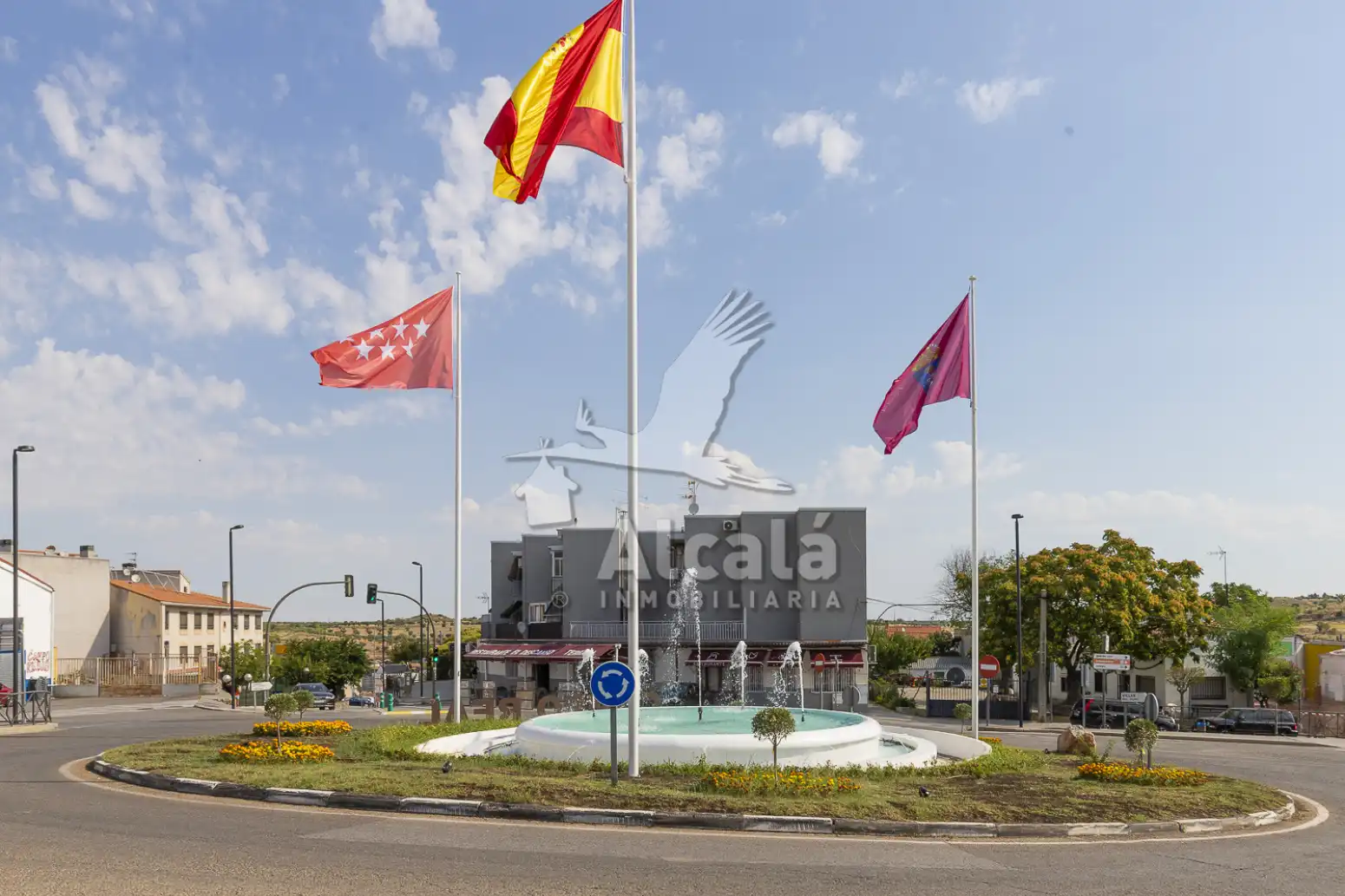 Exterior view of Flat for sale in Campo Real  with Air Conditioner, Heating and Terrace