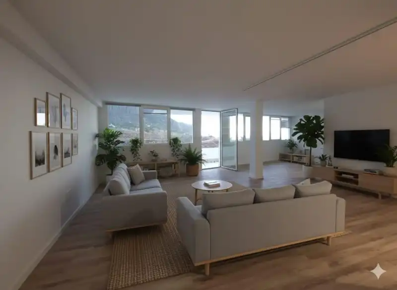 Sala de estar de Piso de alquiler en Los Realejos