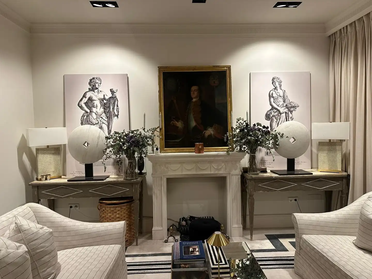 Wohnzimmer von Haus oder Chalet zur Miete in Madrid mit Klimaanlage, Heizung und Privatgarten
