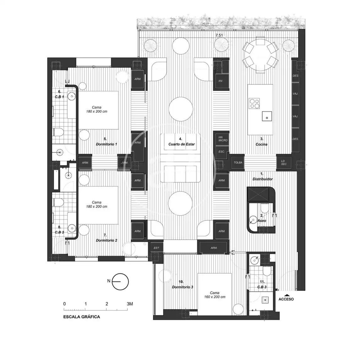 Piso en venta en Madrid con Aire acondicionado, Calefacción y Balcón