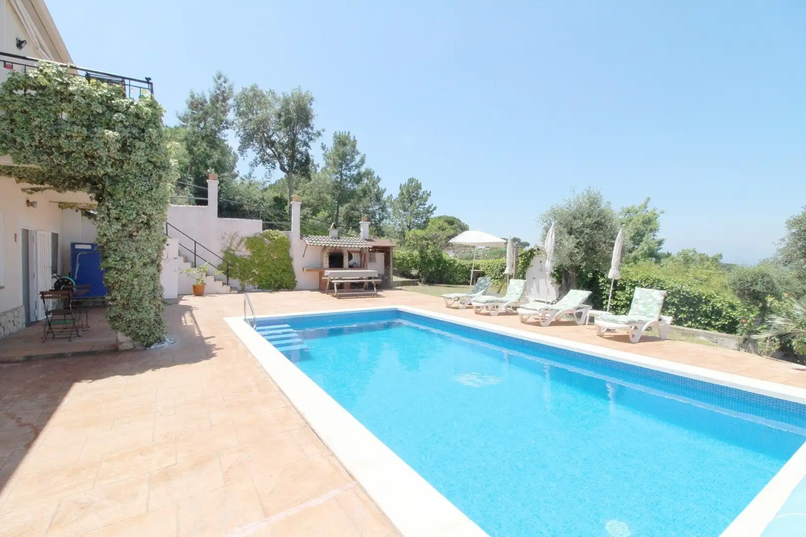 Piscina de Casa o chalet en venta en Lloret de Mar con Aire acondicionado, Calefacción y Terraza