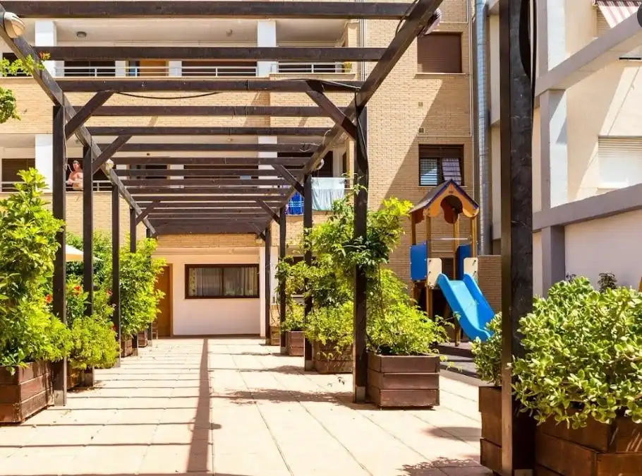 Terrace of Apartments for rent in San Pedro del Pinatar  with Air Conditioner, Swimming Pool and Furnished