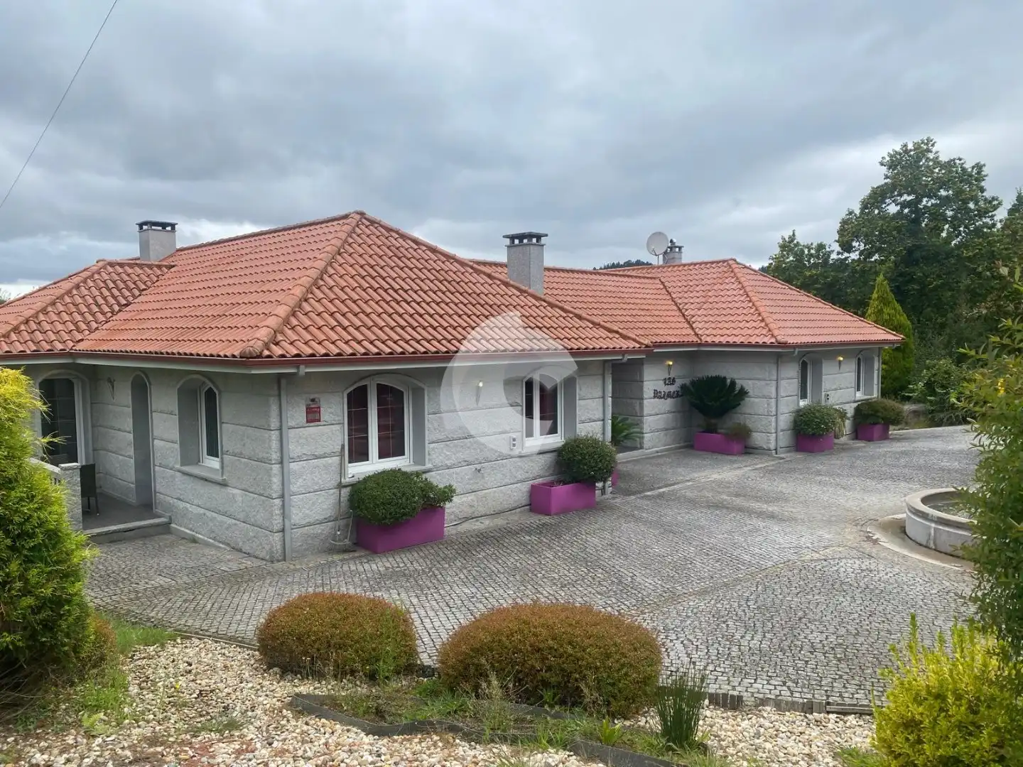 Vista exterior de Casa o chalet en venta en Xunqueira de Ambía con Calefacción, Jardín privado y Terraza