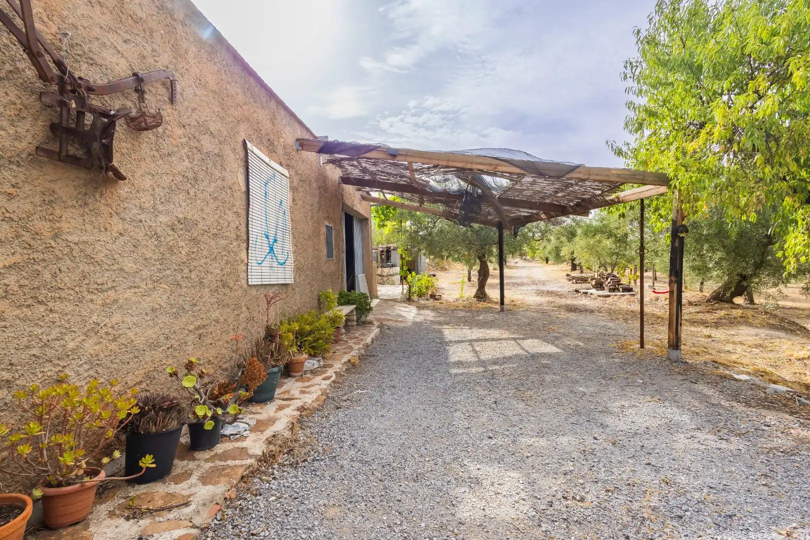 Exterior view of Country homes for sale in Abrucena  with Storage room
