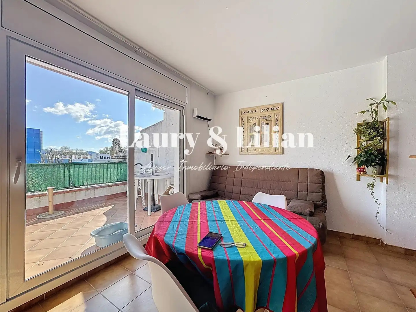 Terrasse von Wohnung zum Verkauf in Empuriabrava mit Balkon und Gemeinschaftspool