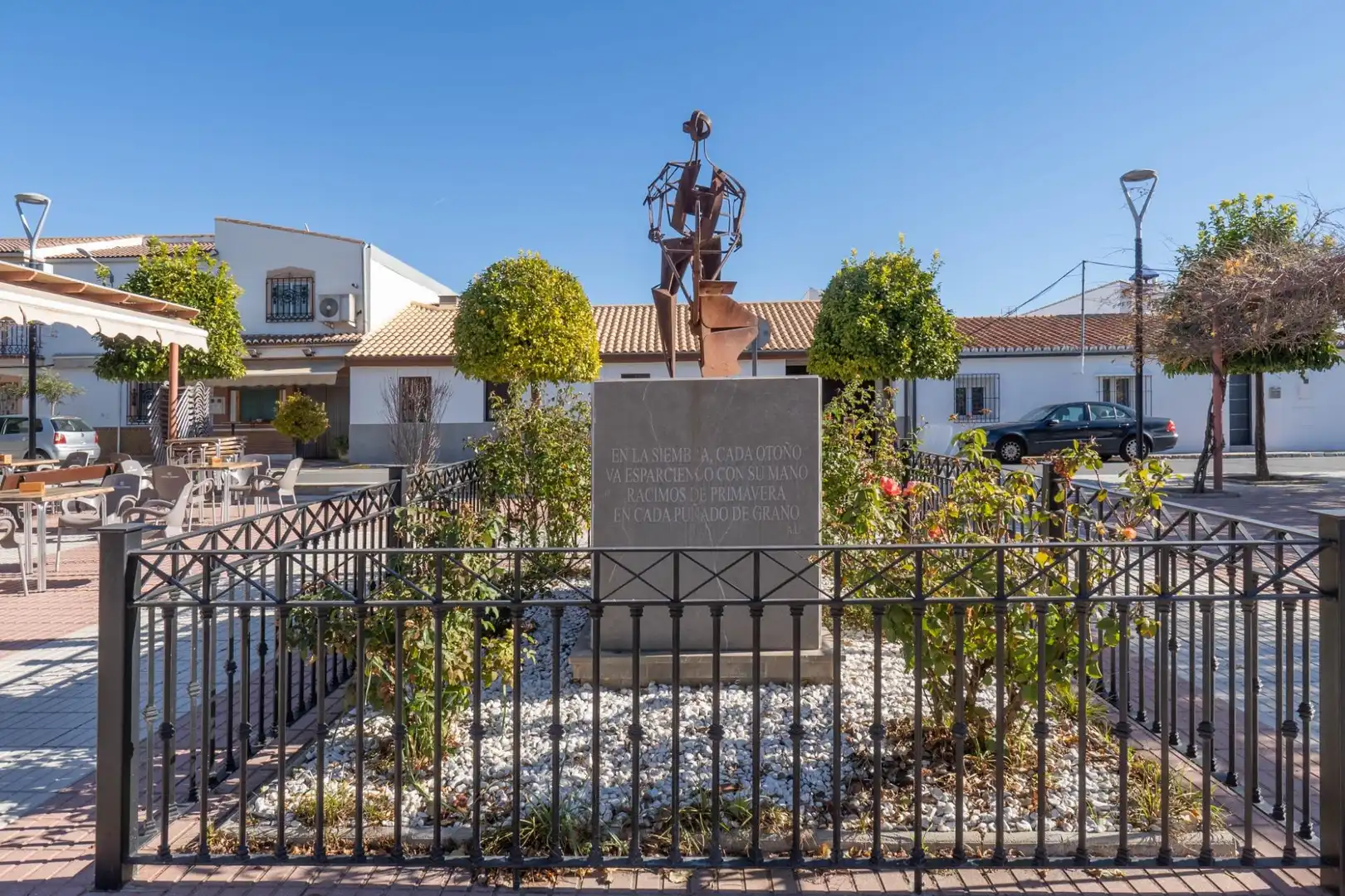 Vista exterior de Casa adosada en venta en Albolote