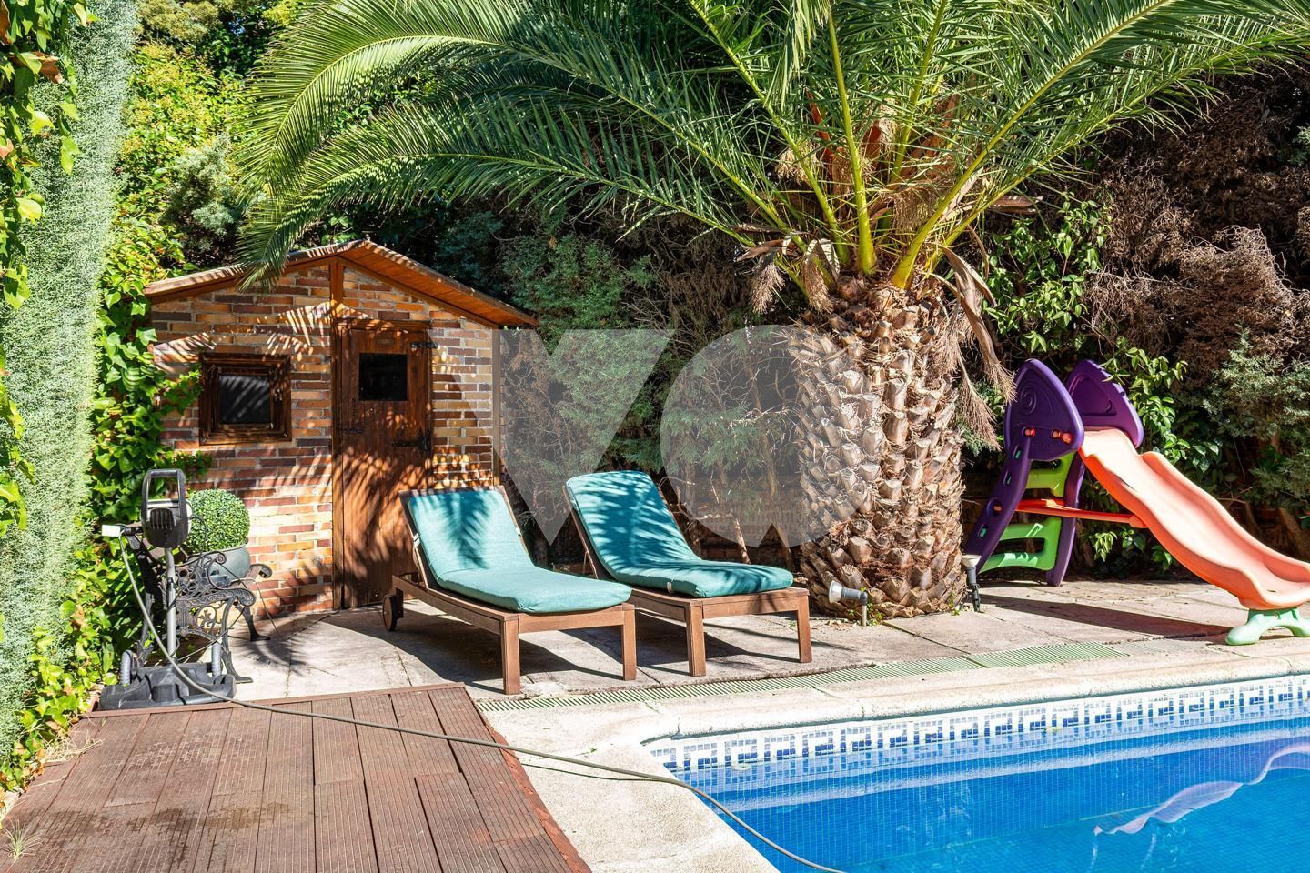 Swimming pool of House or chalet for sale in Majadahonda  with Air Conditioner, Heating and Private garden