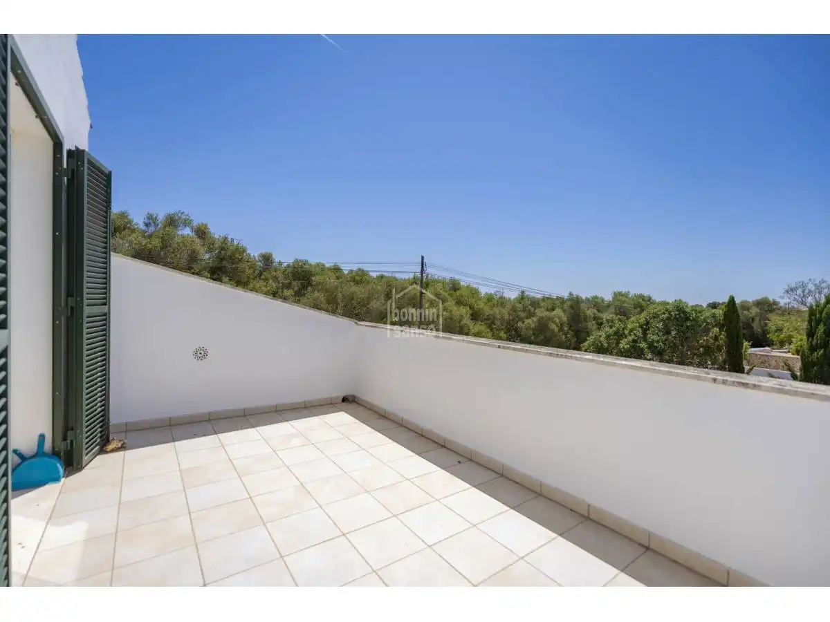 Terrassa de Casa o xalet en venda en Es Castell amb Calefacció, Jardí privat i Terrassa