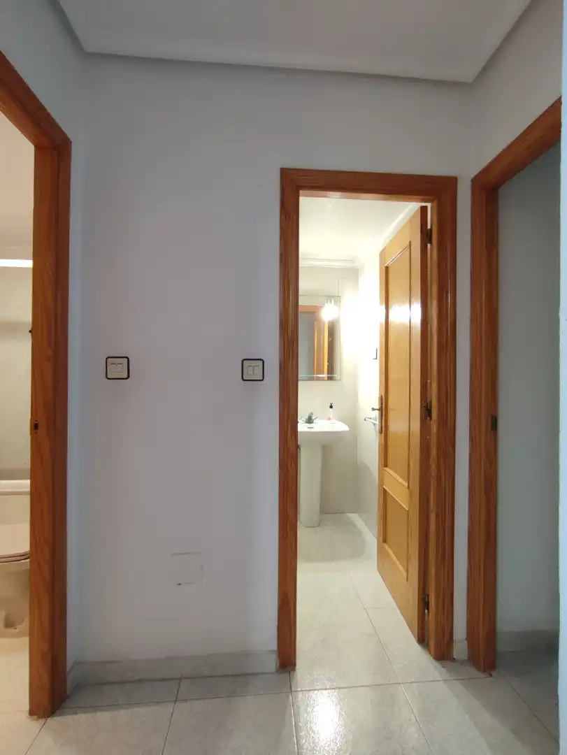 Baño de Apartamento en venta en San Pedro del Pinatar con Terraza, Amueblado y Balcón