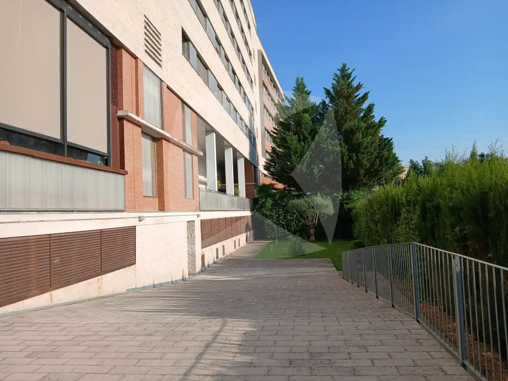 Exterior view of Flat for rent in Badajoz  with Air Conditioner, Private garden and Terrace