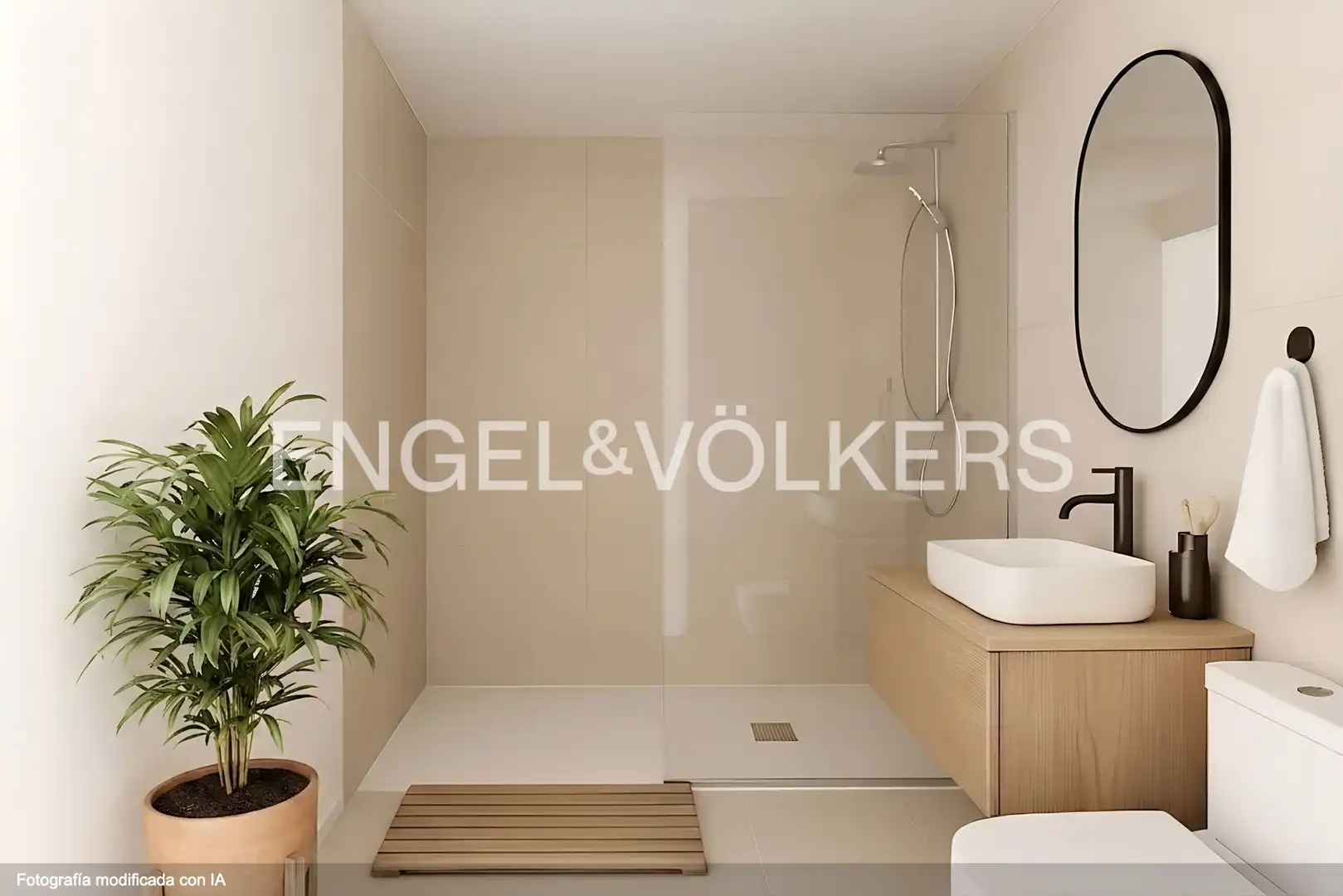 Bathroom of Flat for sale in Castelldefels  with Air Conditioner, Heating and Parquet flooring