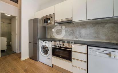 Kitchen of Flat for sale in  Madrid Capital  with Air Conditioner