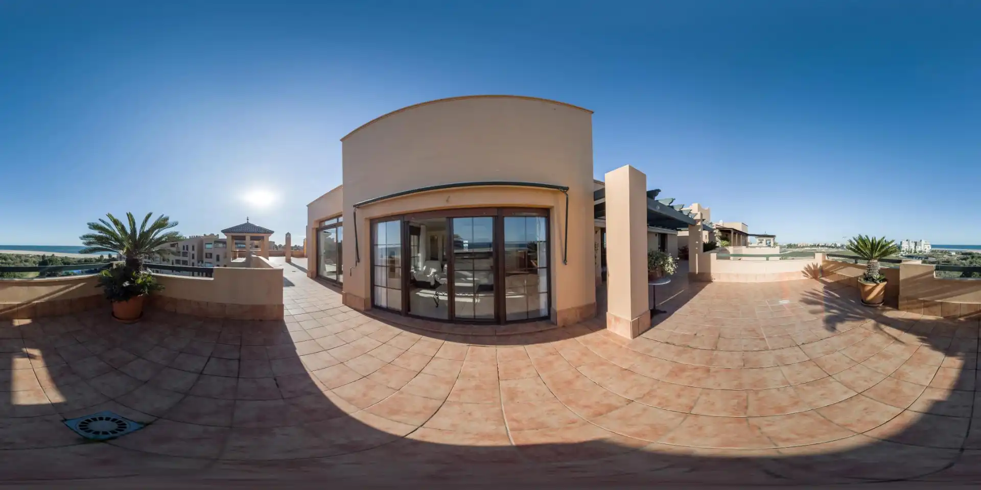 Terrasse von Dachboden zum Verkauf in Ayamonte mit Terrasse, Abstellraum und Möbliert