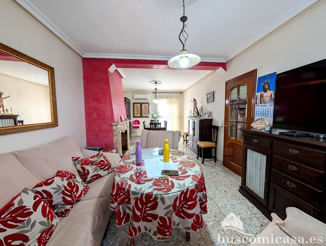 Living room of House or chalet for sale in Linares  with Air Conditioner, Terrace and Storage room