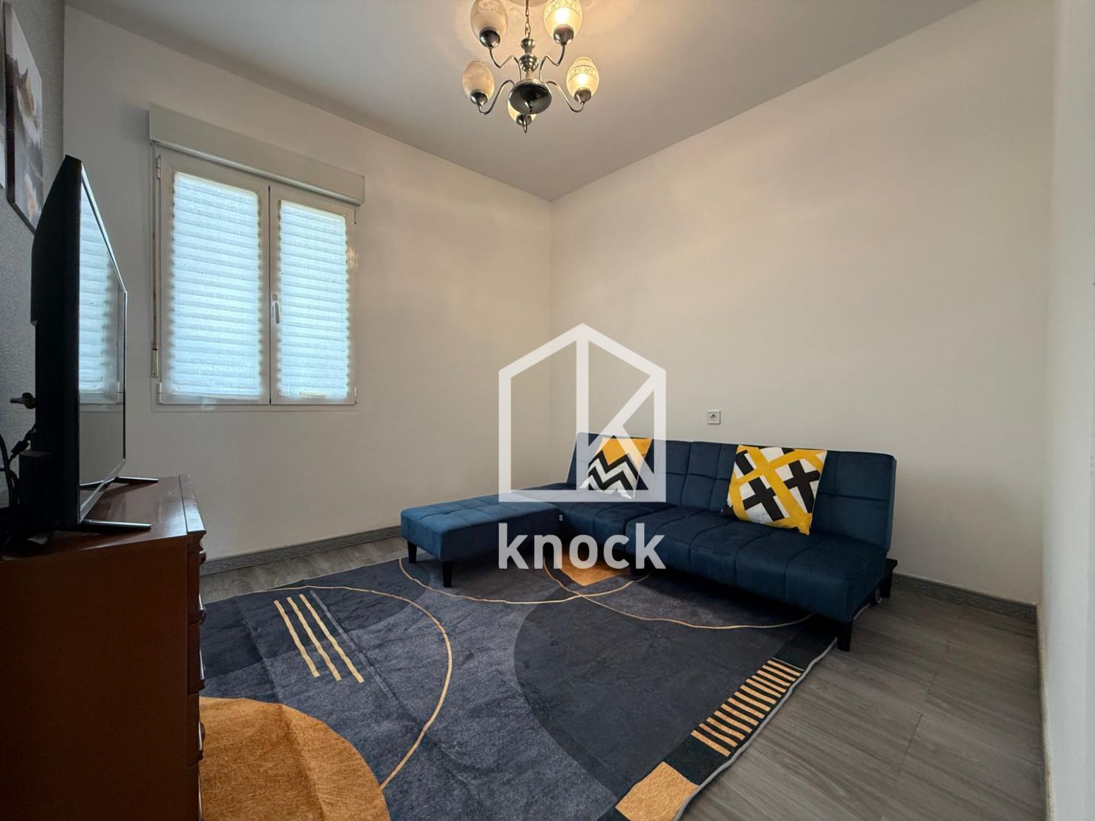 Living room of Flat for sale in Aller  with Storage room