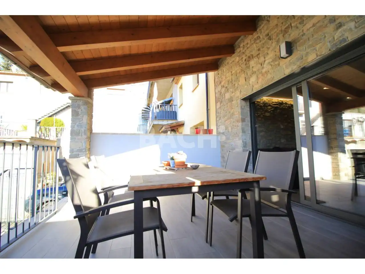 Terraza de Casa o chalet de alquiler en Oristà con Calefacción, Jardín privado y Parquet