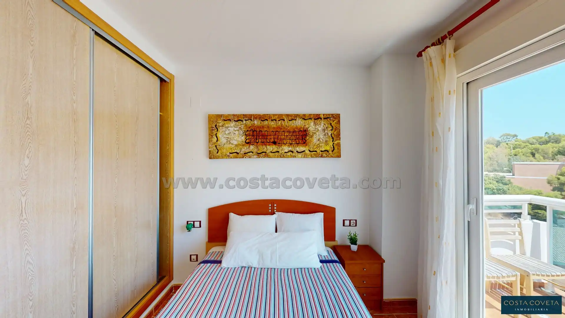 Schlafzimmer von Wohnungen zum Verkauf in El Campello mit Klimaanlage, Terrasse und Möbliert